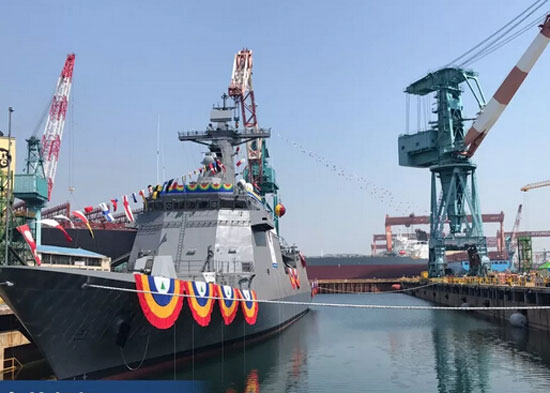 菲律賓史上第一艘導彈護衛艦下水！